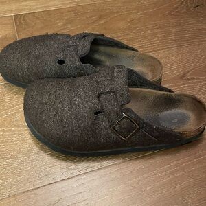 Birkenstock Dark Brown Mules